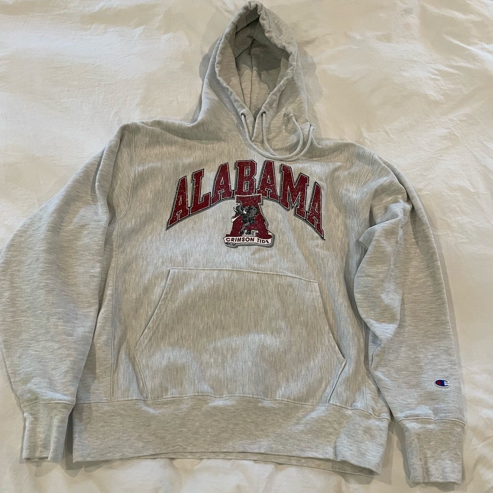 Champion Gray Alabama Hoodie